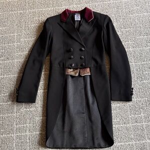 EUC Grand Prix Shadbelly equestrian jacket child sz 12